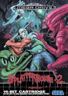 Splatterhouse 2 (Europe) box cover front